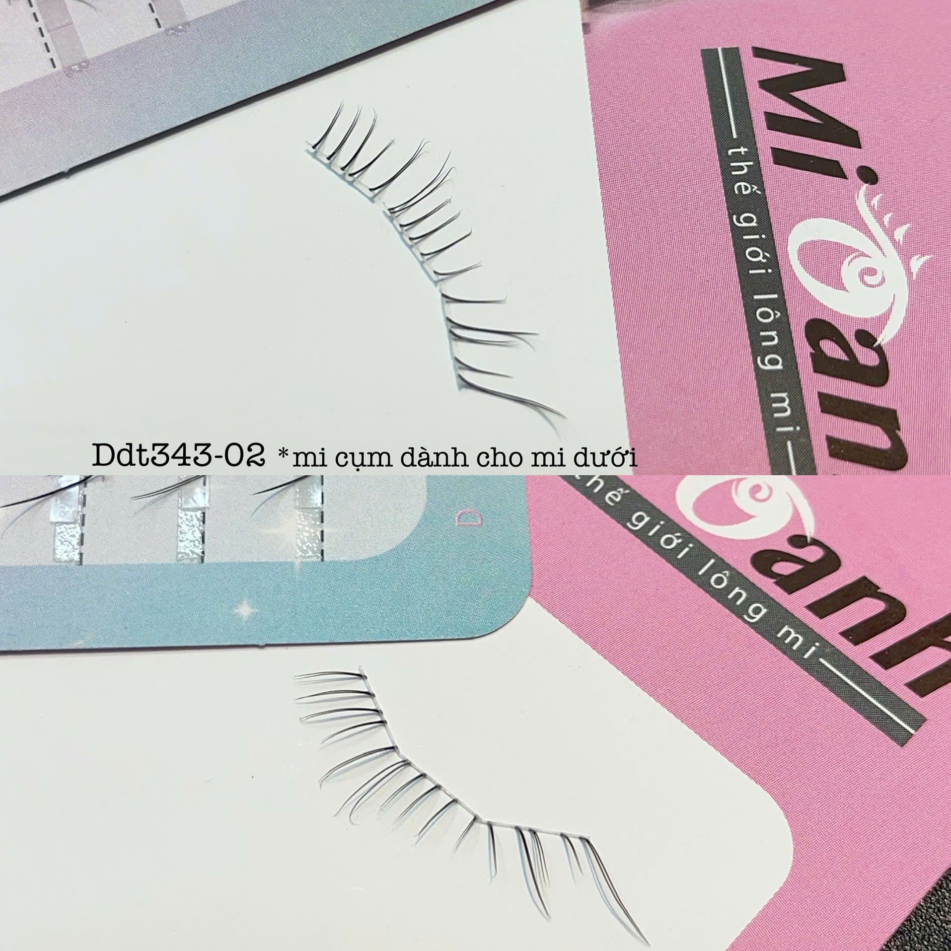 Ddt343-02 hộp lông mi dụm dành cho mi dưới thương hiệu Mi Oanh