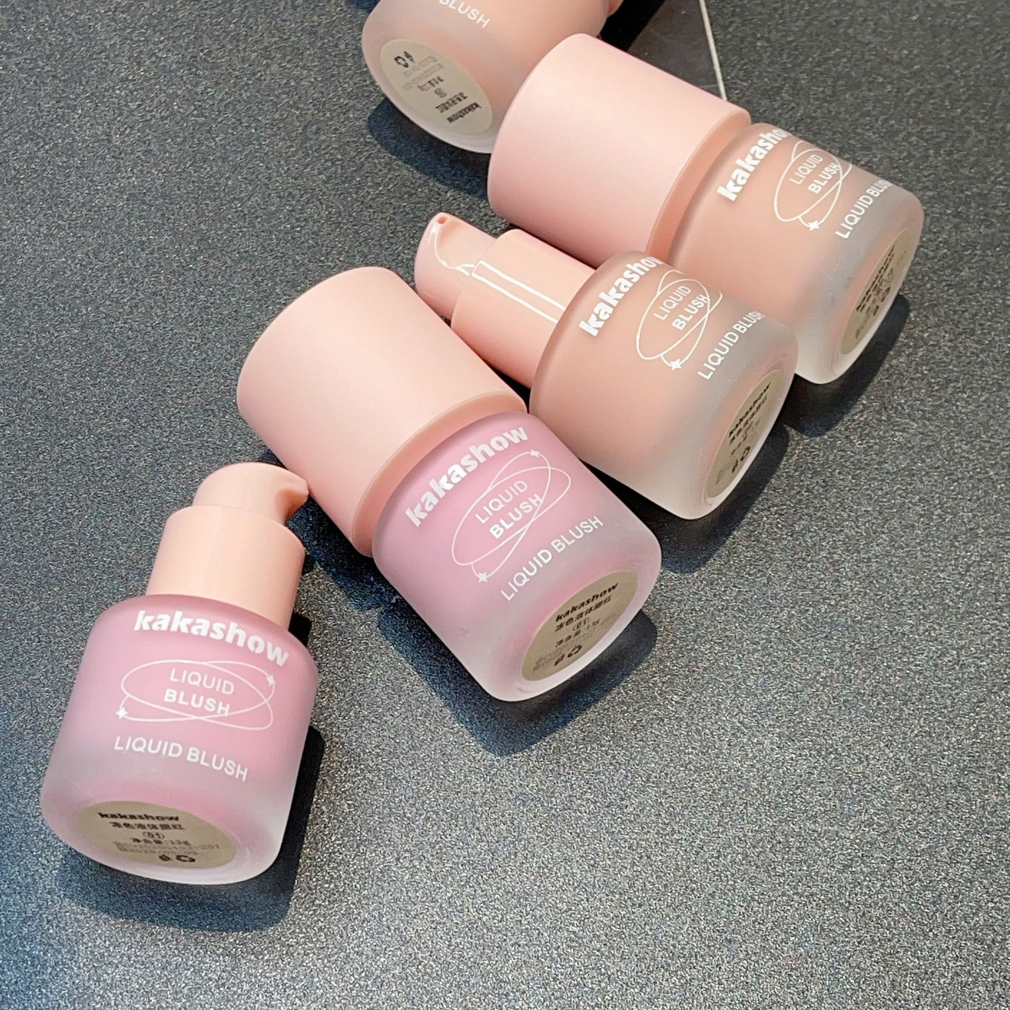 Kakashow ribbon liquid blush má hồng kem cột nơ xinh xắn