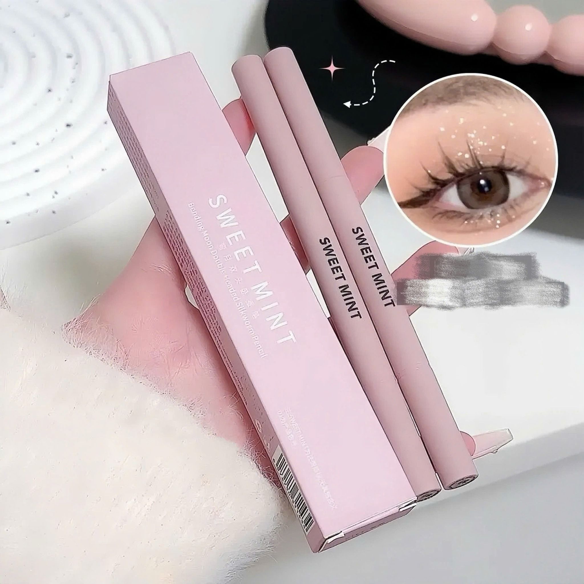 Sweetmint bút tạo bọng mắt cười 2 đầu