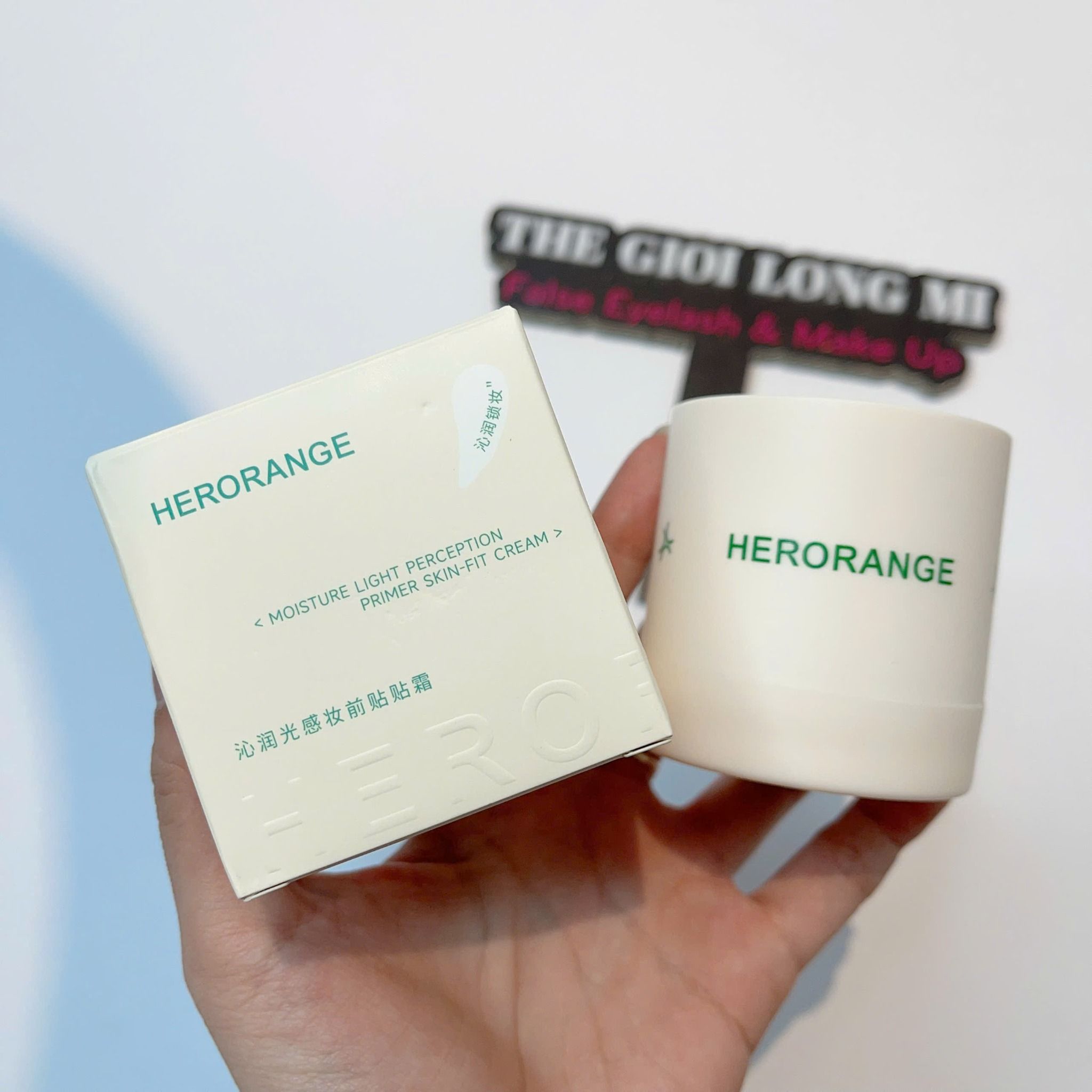 Moisture light perception primer skin-fit cream kem lót thương hiệu Herorange