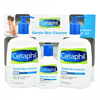  Set 3 Chai Sữa Rửa Mặt Cetaphil Gentle Skin Cleanser từ Mỹ 