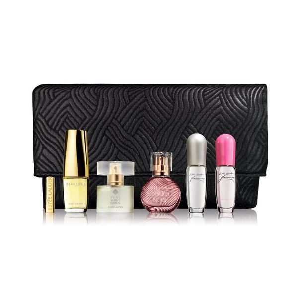 Bộ Nước hoa Estee Lauder Purse Spray Collection Gift Set with Cosmetic Bag 5 chai
