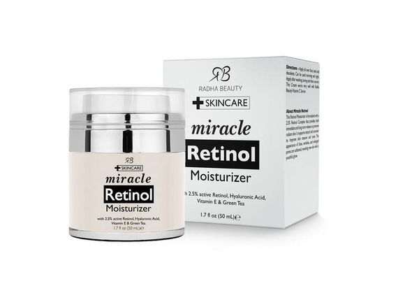  Kem dưỡng ẩm, chống lão hóa  Radha Beauty Retinol Moisturizer Miracle Cream for Face 