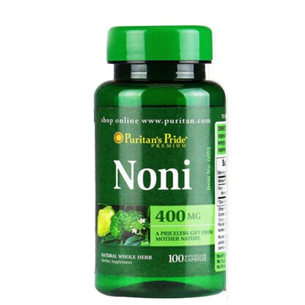 Viên thảo dược bổ sung Puritan's Pride Noni 400mg