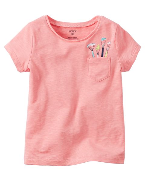 Áo Thun Carter's Paint Brush Pocket Graphic Tee