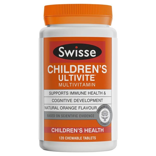 Viên Kẹo Vitamin Tổng Hợp Swisse Children's Ultivite 120 Viên