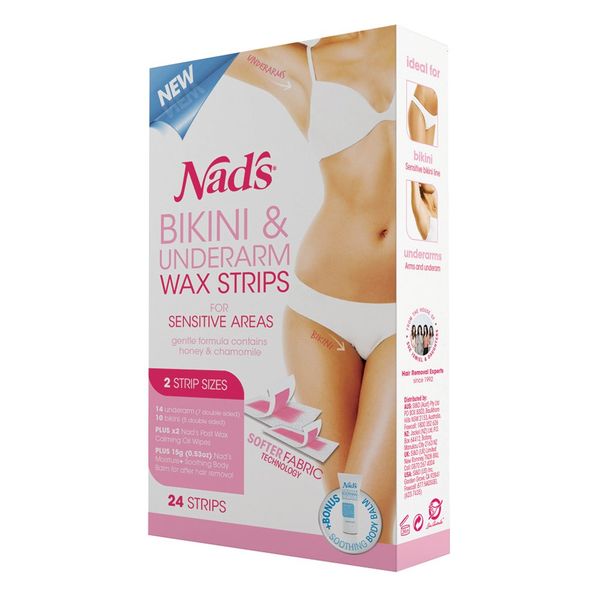 Wax lạnh Nad's Bikini & Underarm- cho vùng nhạy cảm