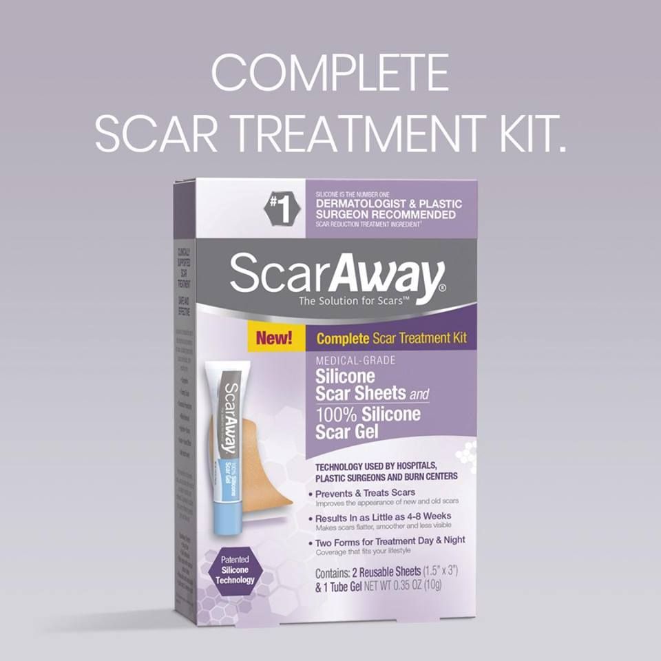 Combo Miếng dán trị sẹo ScarAway và Gel trị sẹo silicon 100%