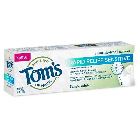 Kem đánh răng Tom's of Maine Toothpaste for Sensitive Teeth 