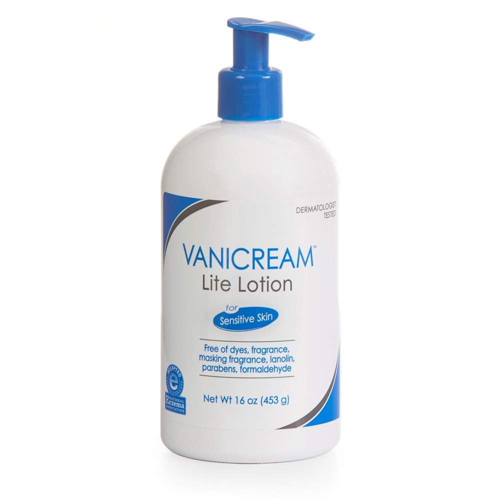  Dưỡng da Vanicream Lite Lotion Pump dành cho làn da nhạy cảm - 16 oz 