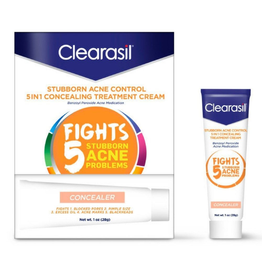  Kem trị mụn Clearasil 10% Benzoyl Peroxide Medication, Tinted 