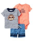  Carter's set bộ áo liền quần và đồ bộ Monkey 