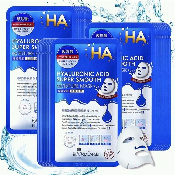 Mặt Nạ Dưỡng Ẩm Da HA Hyaluronic Acid Maycreate
