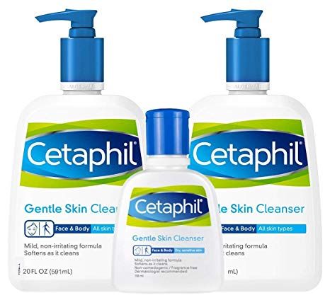 Set 3 Chai Sữa Rửa Mặt Cetaphil Gentle Skin Cleanser từ Mỹ