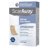  Miếng dán trị sẹo lồi, sẹo thâm ScarAway Silicone Scar Sheets, 12 miếng 