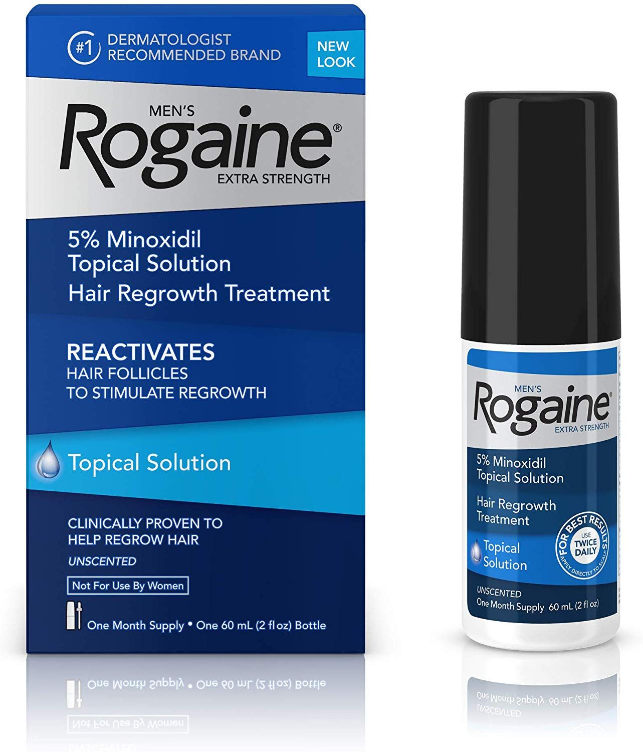  Mọc tóc nam Rogaine For Men Extra Strength 2 Oz 