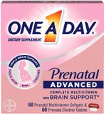  Viên Uống Cho Bà Bầu One A Day Women’s Prenatal (60 Viên Multivitamin và 60 Viên Prenatal Choline) 