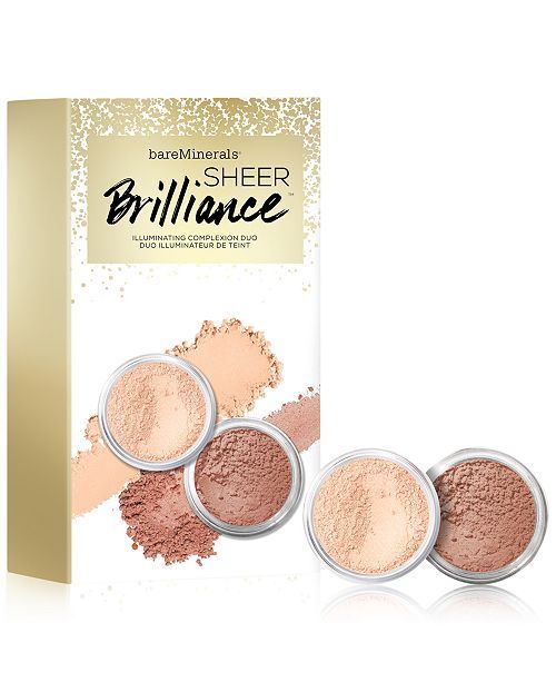  Set Phấn Phủ BareMinerals Sheer Brilliance Illuminating Complexion Duo 