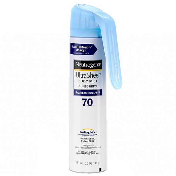 Chống Nắng Neutrogena Ultra Sheer Spray Sunscreen SPF 70- Dạng Xịt