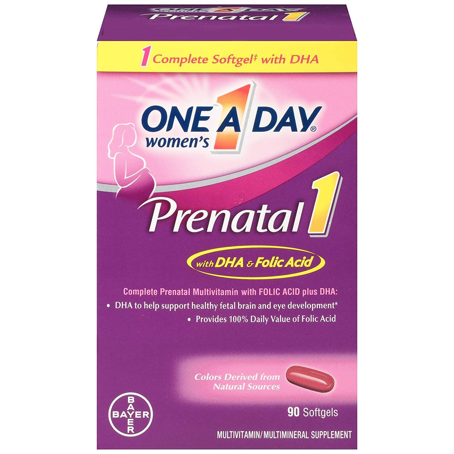  Viên uống cho bà bầu ONE A DAY Women’s Prenatal 90 viên 