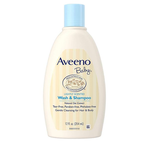 Sữa Tắm Gội Cho Bé 2 Trong 1 Aveeno Baby Gentle Wash & Shampoo 354ML