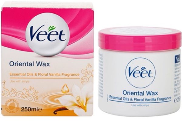 Bộ Wax Nóng Veet Oriental wax Microwavable 250ml, UK