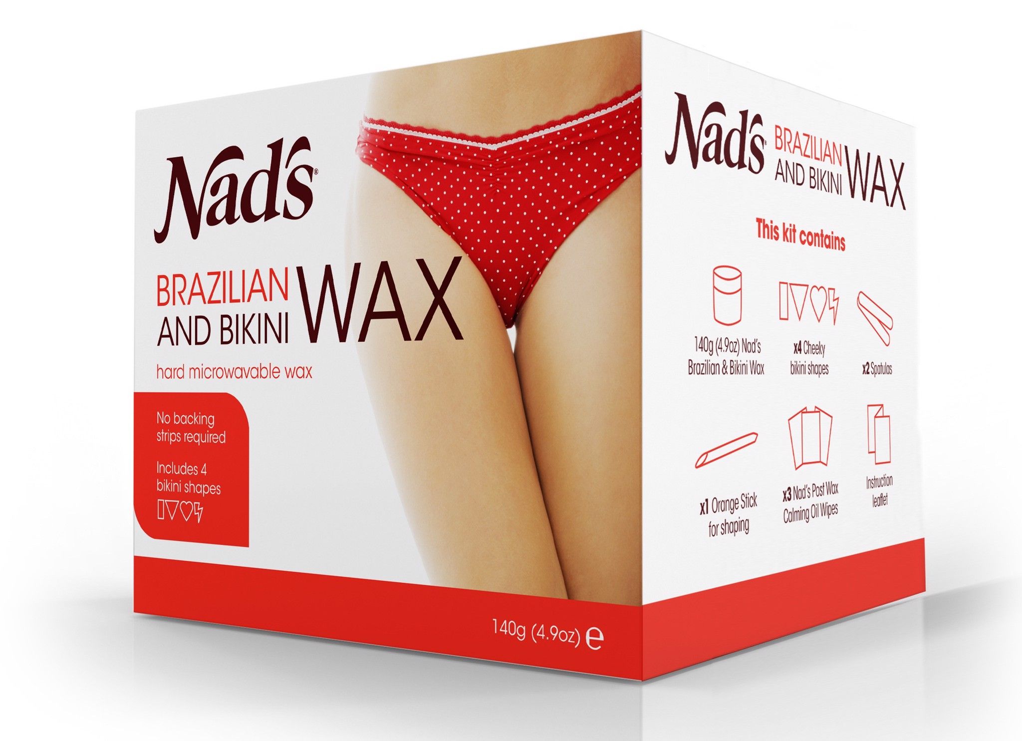  Sáp tẩy lông Nad’s Hair Removal Brazilian & Bikini Wax 