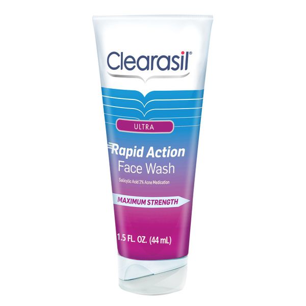 Sữa rữa mặt cho da nhờn bị mụn Clearasil Ultra Rapid Action Daily Face Wash 44ml