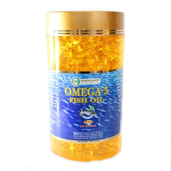  Hỗ trợ tim mạch GOLDEN CARE FISH OIL OMEGA 3 1000 mg - 365 viên 