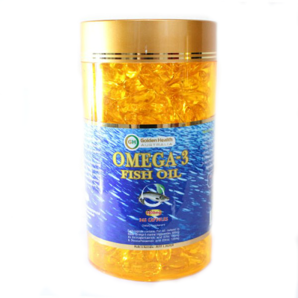 Hỗ trợ tim mạch GOLDEN CARE FISH OIL OMEGA 3 1000 mg - 365 viên