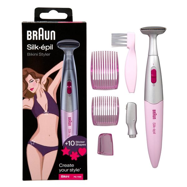  Máy tỉa lông mày, bikini Braun Silk-épil® FG 1100 Bikini Styler 