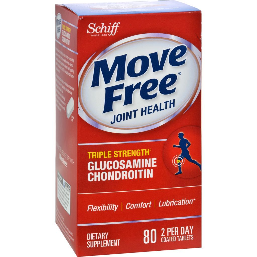 Hỗ trợ xương khớp Move Free Advanced Triple Strength, 80 viên