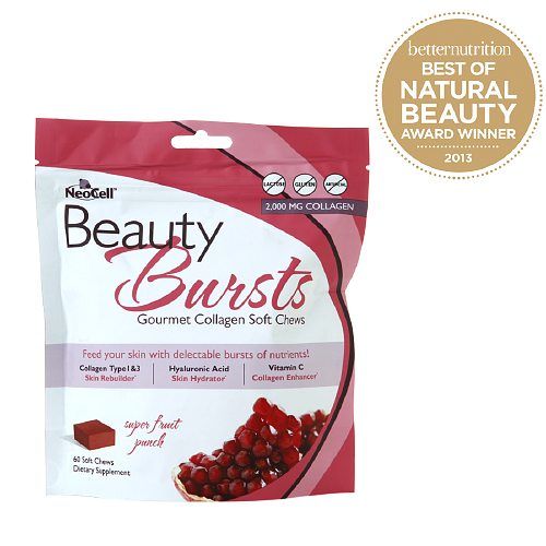 Collagen NeoCell Beauty Bursts Kẹo Dẻo Trái Cây, 60 viên