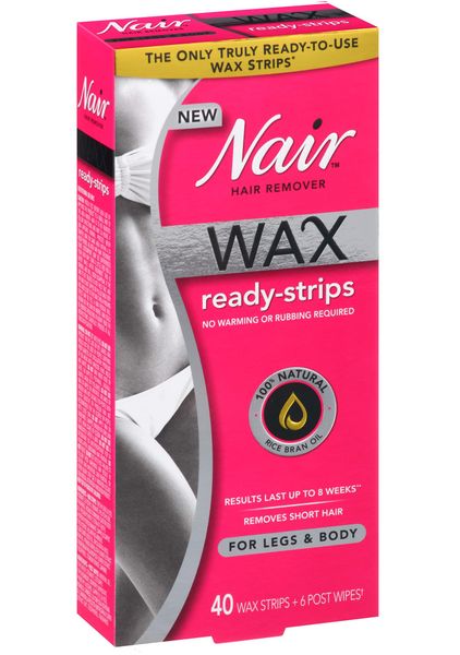  Wax lạnh Nair Brazilian Spa Clay Body Wax Strip 