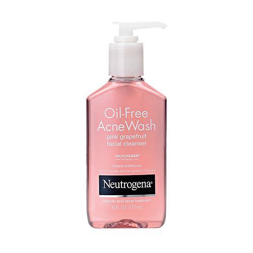  Rửa Mặt Trị Mụn Neutrogena Oil-Free Acne Wash, Pink Grapefruit 