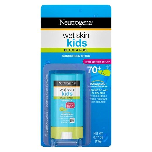  Chống nắng Neutrogena Wet Skin Kids Beach & Pool Sunblock stick, SPF 70 