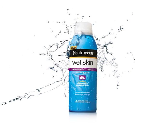 Chống nắng Neutrogena Wet Skin Sunblock Spray SPF 85+