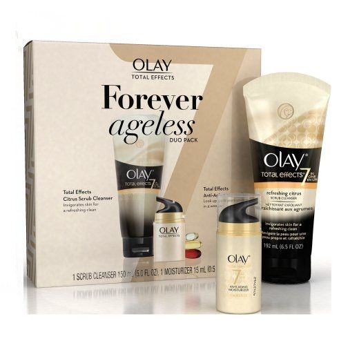 Bộ Dưỡng Da Olay Total Effects Forever Ageless Duo Pack
