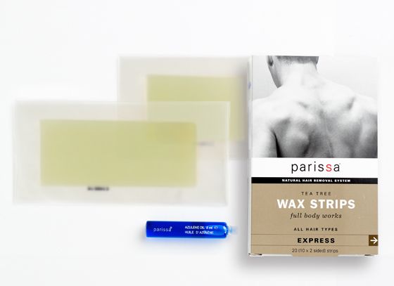 Wax Lạnh Cho Nam Parissa Tea Tree 20 miếng