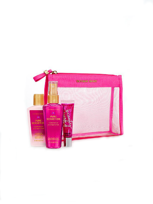 Bộ quà tặng Victoria's Secret Pure Seduction Gift Set Lotion Mist lip Gloss 