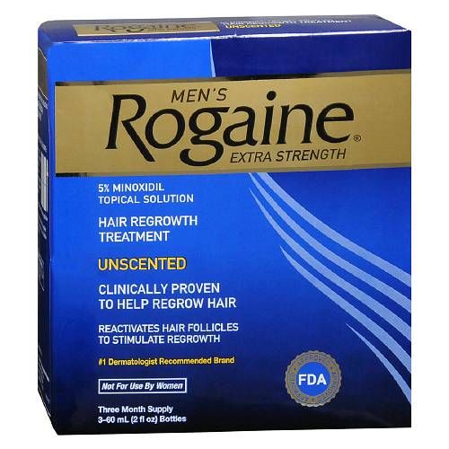  Mọc tóc Men's Rogaine Extra Strength Hair Regrowth Treatment, Unscented 3 tháng 