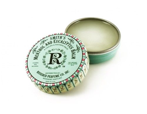  Son dương môi Rosebud Perfume Co. Smith's Menthol and Eucalyptus Balm 