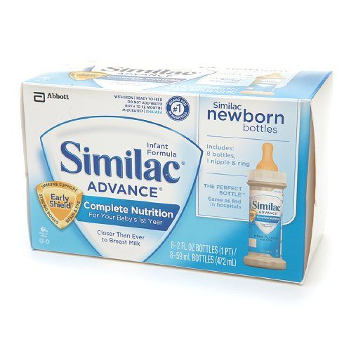  Sữa Similac Advance, Complete Nutrition, Ready to Feed 2 oz Bottles 