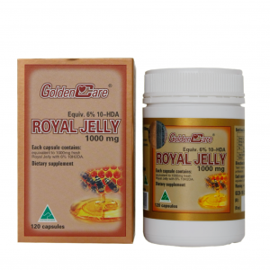 Sữa Ong chúa GOLDEN CARE ROYAL JELLY 1488 mg - 120 viên nang mềm