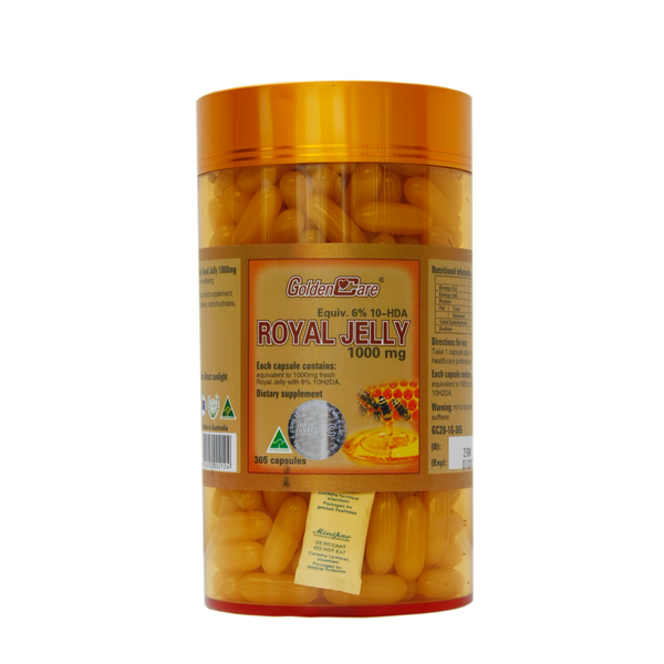  Sữa Ong chúa GOLDEN CARE ROYAL JELLY 1488 mg - 365 viên 