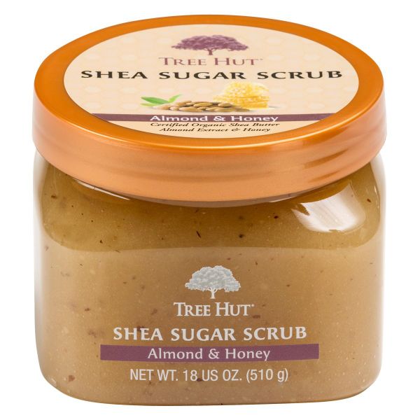  Tẩy tế bào chết Tree Hut Shea Sugar Scrub, Almond & Honey 