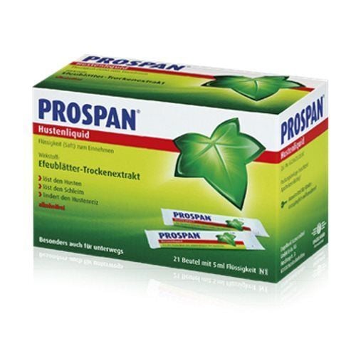 Siro ho Prospan dạng siro (hộp giấy 30 gói x 5ml)