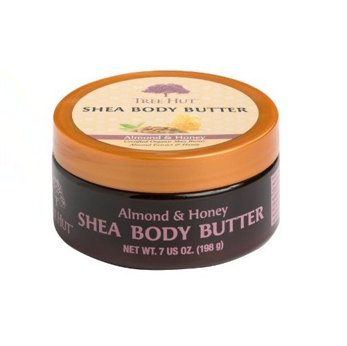 Kem dưỡng ẩm Tree Hut Shea Body Butter, Almond & Honey 198g