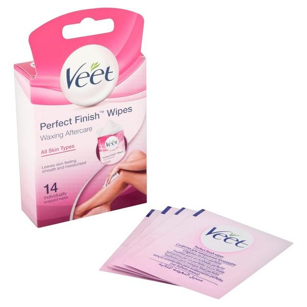  Miếng dưỡng ẩm làm sạch Veet Easy Wax Perfect Finish 