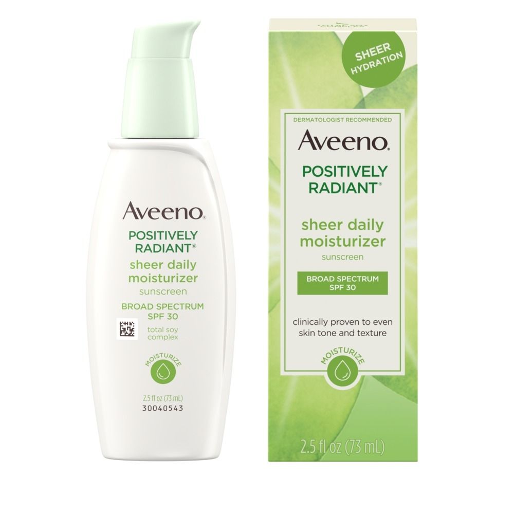  Sữa Dưỡng Thể Aveeno Active Naturals Positively Radiant Daily Moisturize, Dành cho vùng mặt 